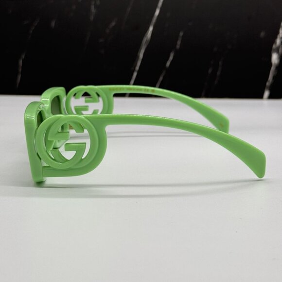NEW GG1325S 004 GUCCI SUNGLASSES GREEN WOMEN EYEWEAR GUCCI - Picture 9 of 14